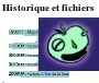 Historique et fichiers à télécharger